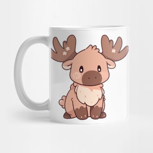 Simple drawn reindeer Mug